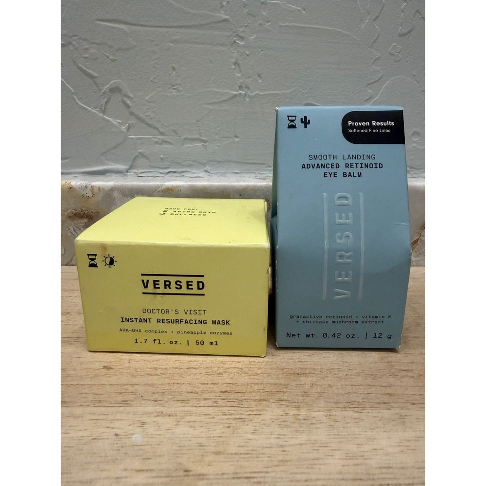 Versed Doctor's Visit‎ Instant Resurfacing Mask and Retinoid Eye Balm Set